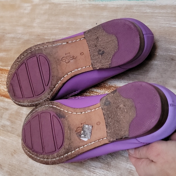 Cole Haan Aster Purple Monroe Penny Loafers Size 6 - Picture 11 of 13